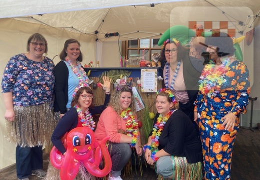 Karibische Coktailnacht in der Schmißberger Dorfmitte Juli 2023